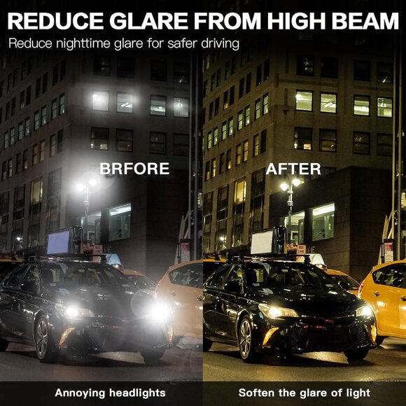 Night Driving Glasses Women Polarized Anti-Glare Yellow Lenses UV400 - Picture 7 of 7